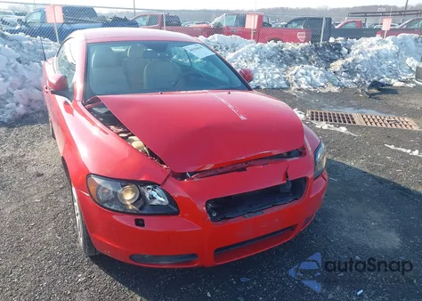 2008 Volvo C70 T5 z USA, uszkodzony, nr VIN YV1MC67298J047885